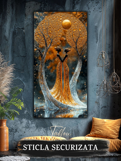 Tablou Sticla Securizata - Twisted Dream - 47