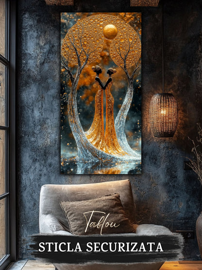Tablou Sticla Securizata - Twisted Dream - 47