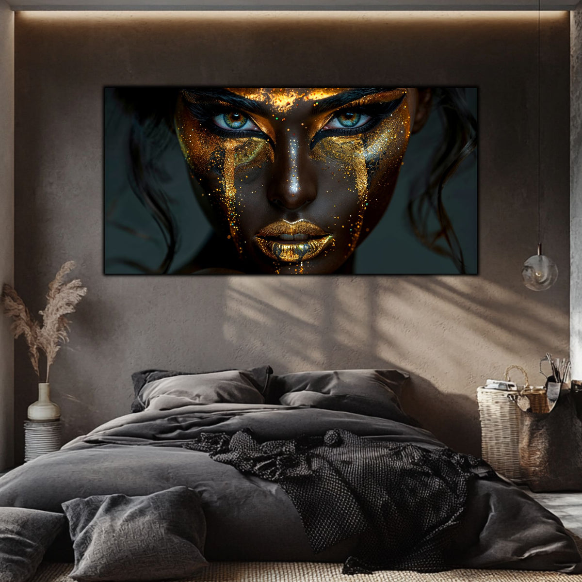 Tablou Sticla Securizata - Dark Zen Reimagined 09