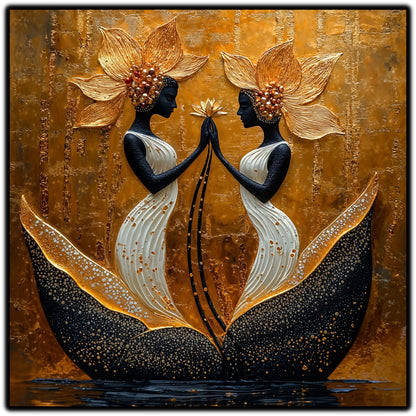 Tablou Sticla Securizata - Inner Lotus - 05