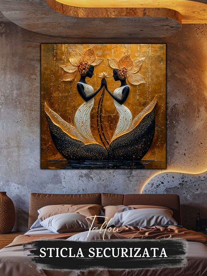 Tablou Sticla Securizata - Inner Lotus - 05