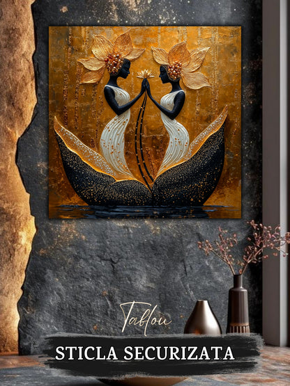 Tablou Sticla Securizata - Inner Lotus - 05