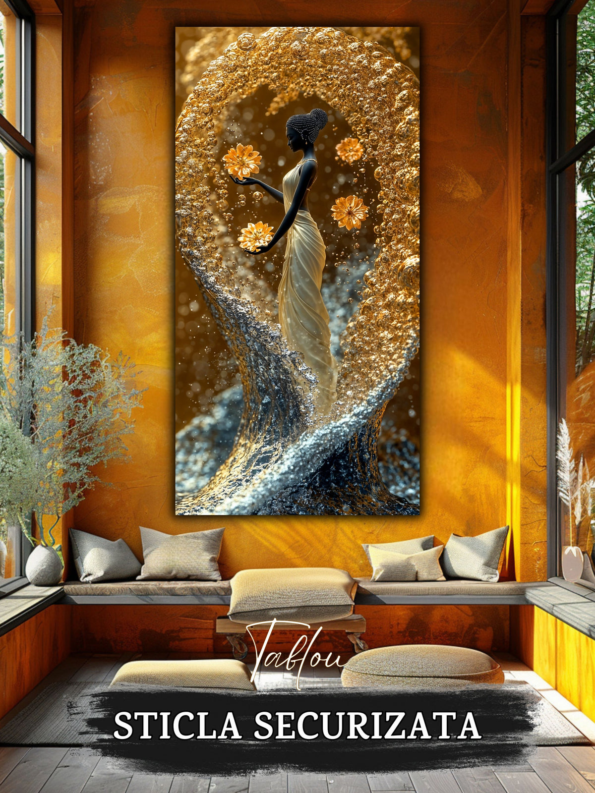 Tablou Sticla - Twisted Dream 42