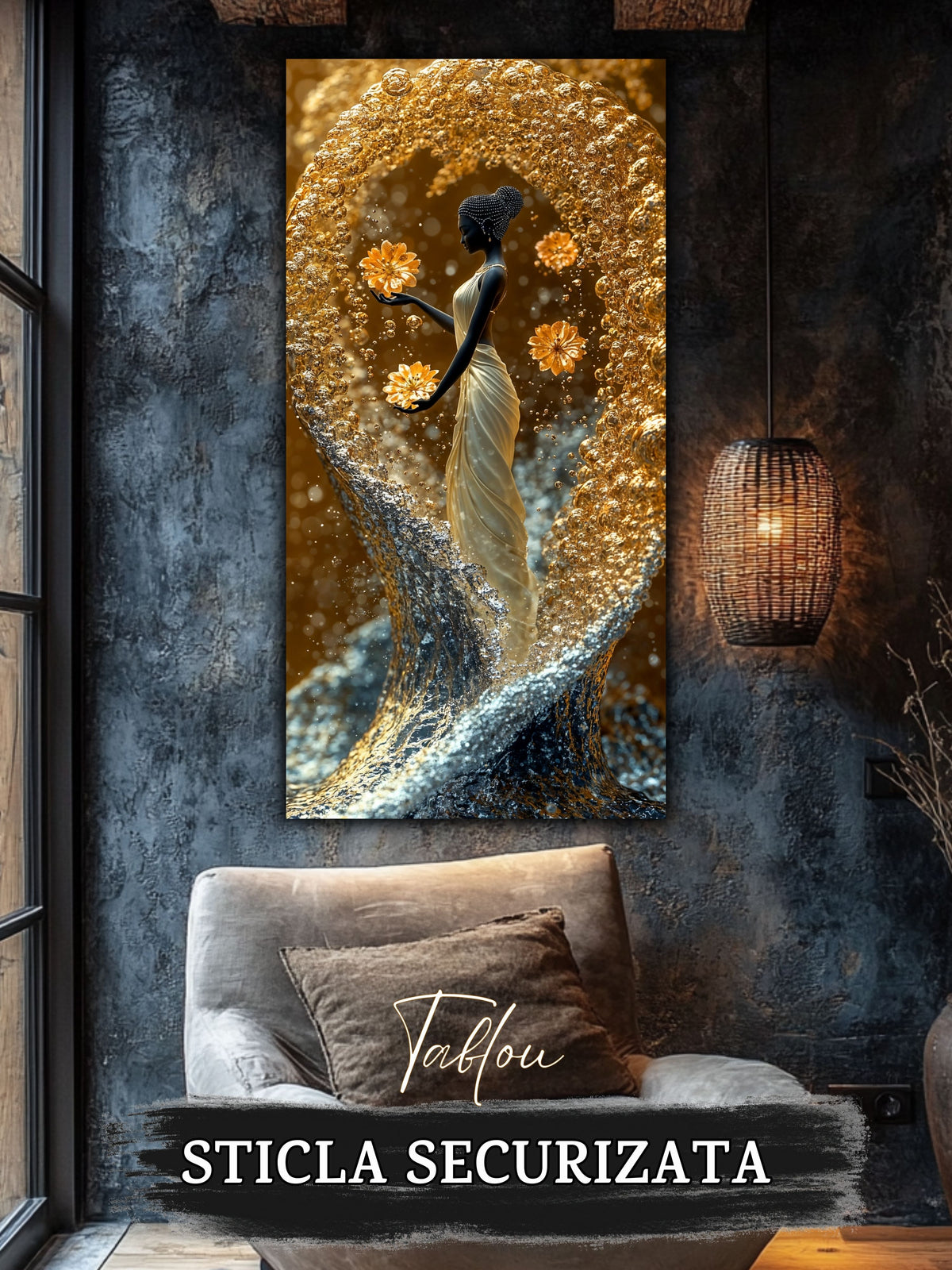 Tablou Sticla - Twisted Dream 42