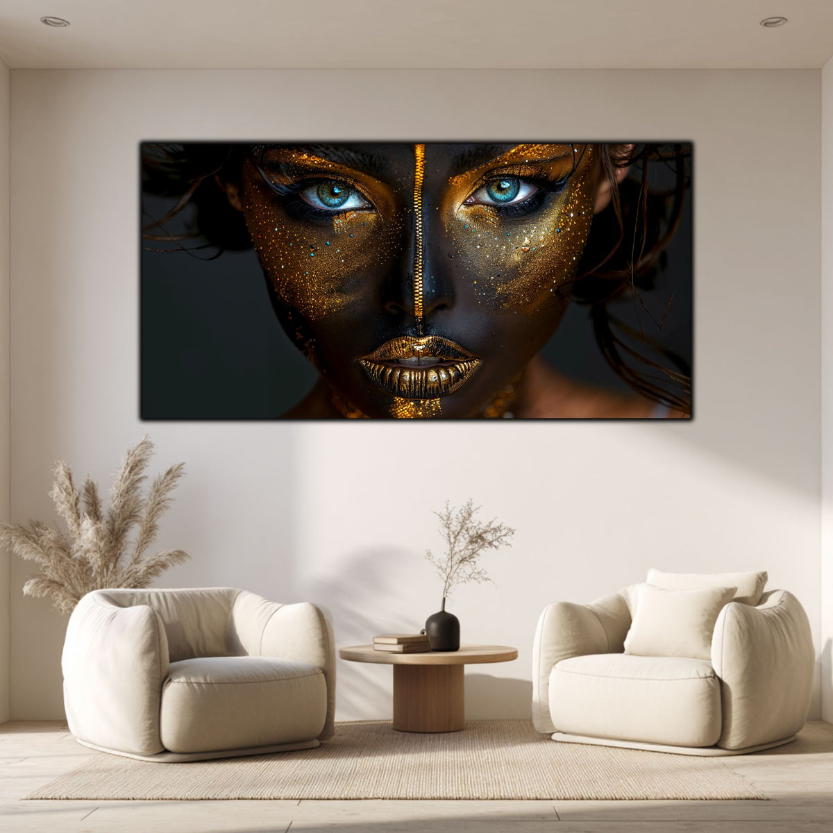 Tablou Sticla Securizata - Dark Zen Reimagined 05