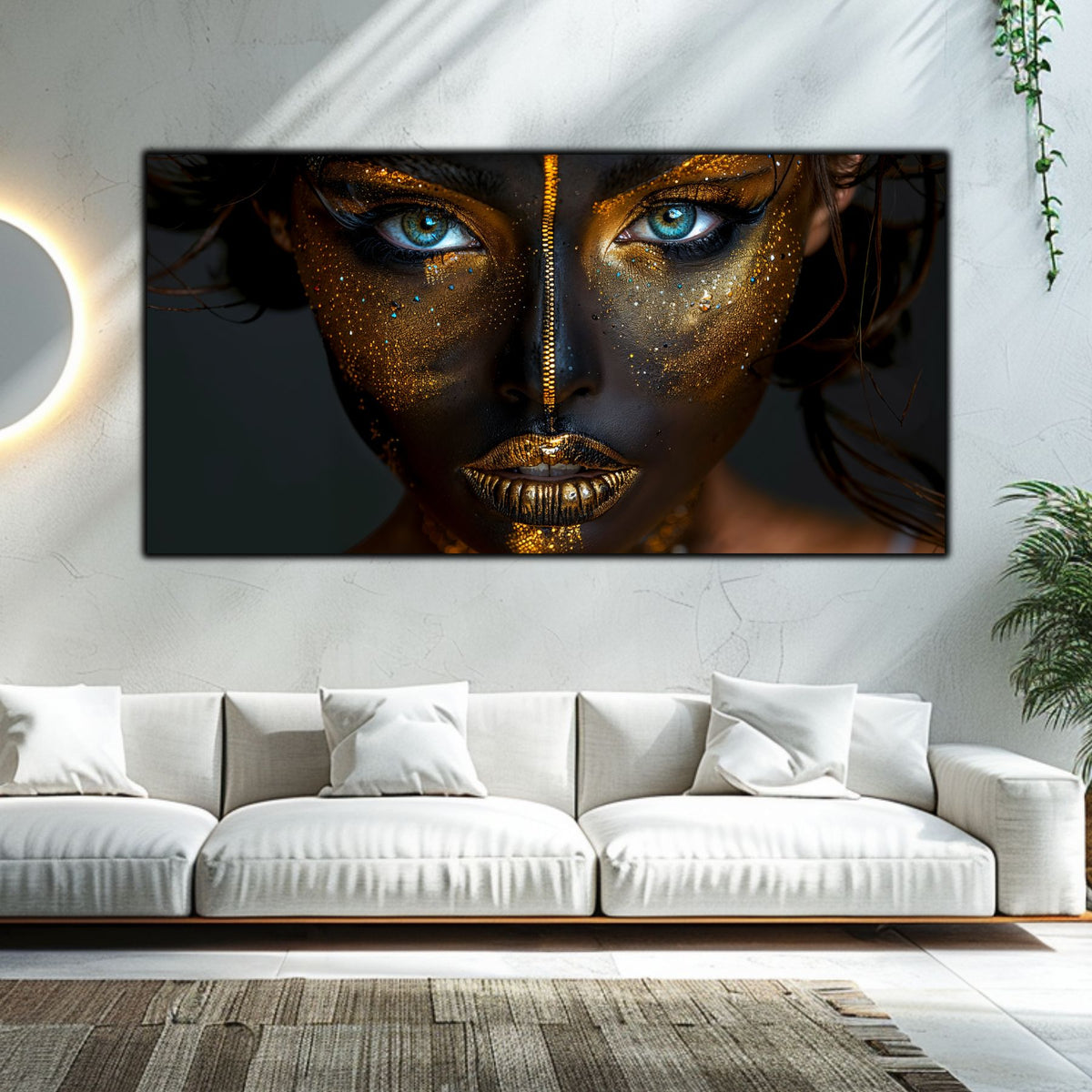 Tablou Sticla Securizata - Dark Zen Reimagined 05