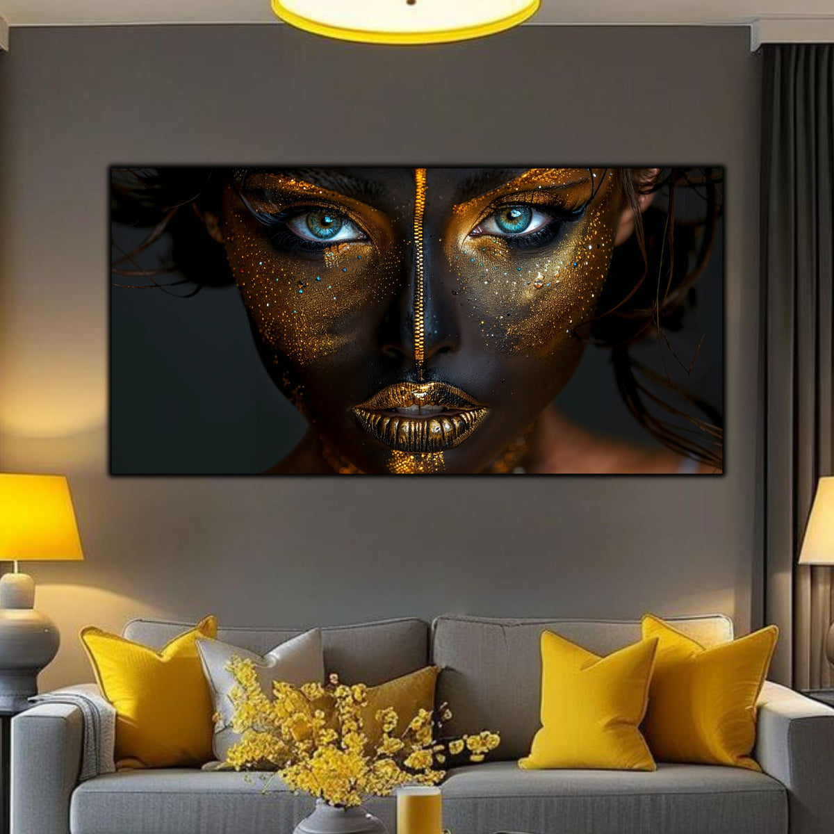 Tablou Sticla Securizata - Dark Zen Reimagined 05