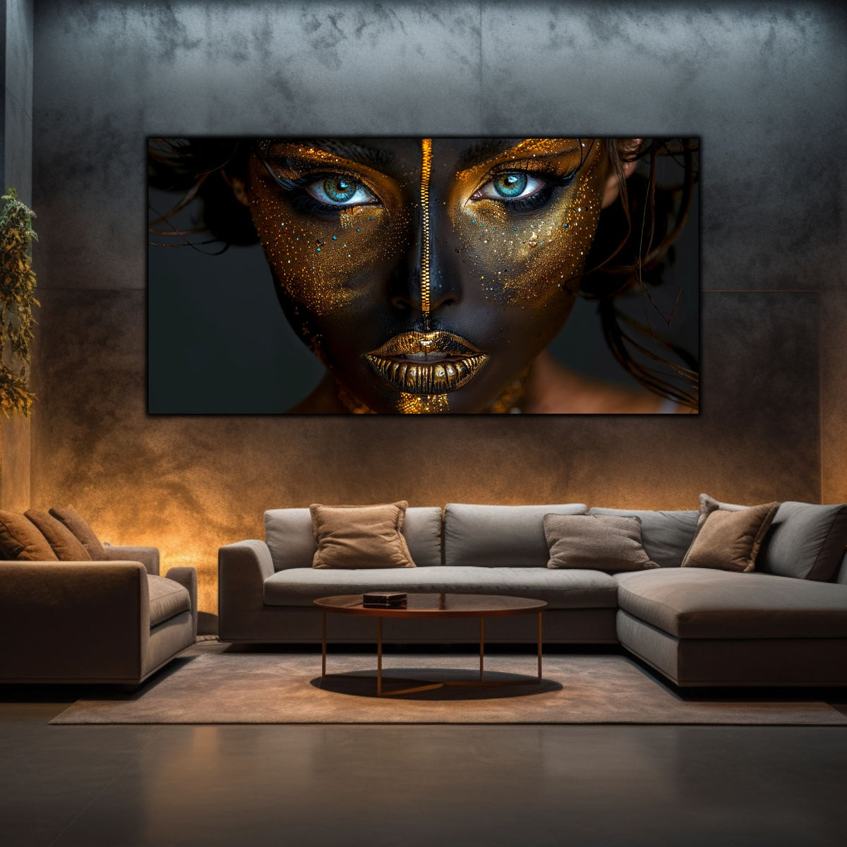 Tablou Sticla Securizata - Dark Zen Reimagined 05