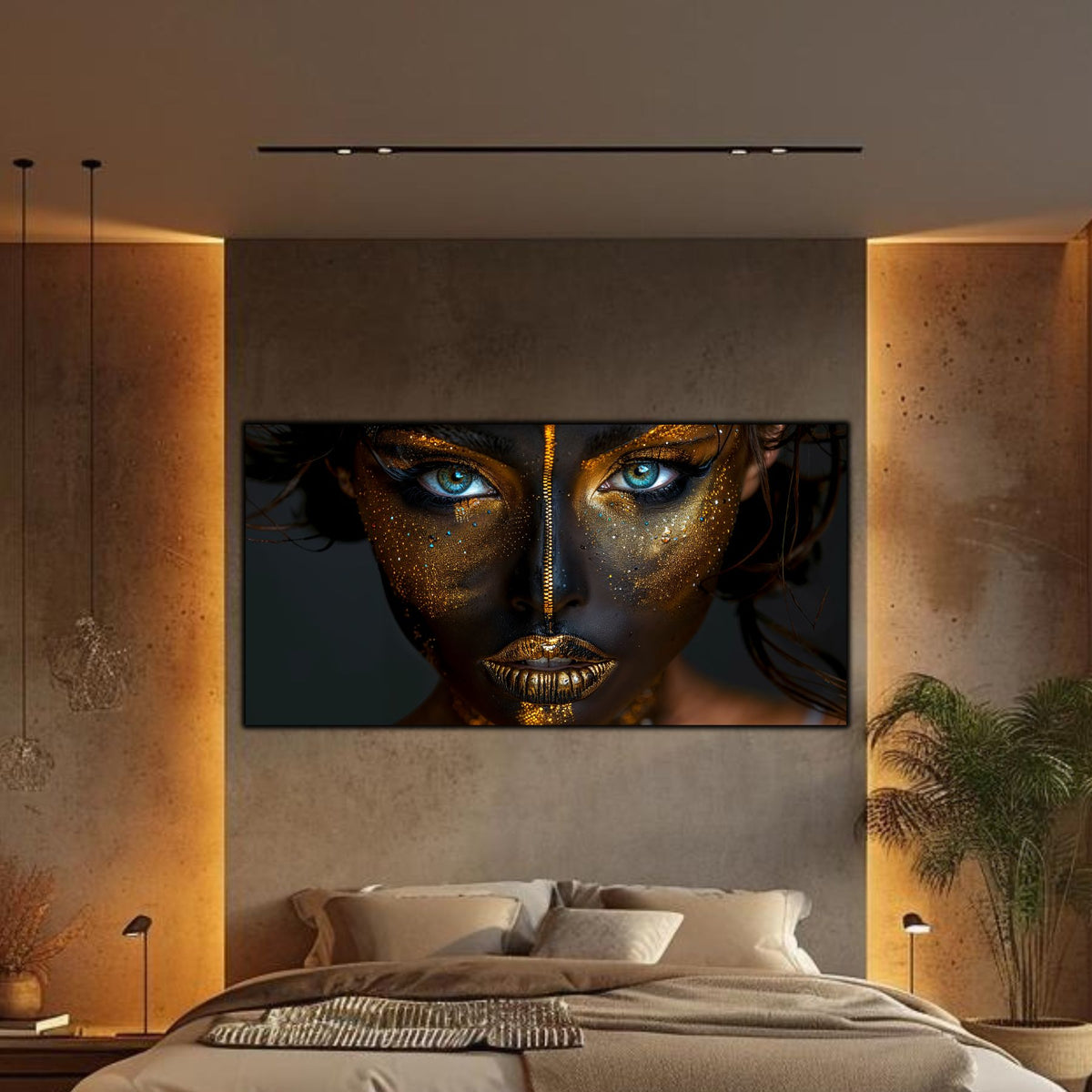 Tablou Sticla Securizata - Dark Zen Reimagined 05