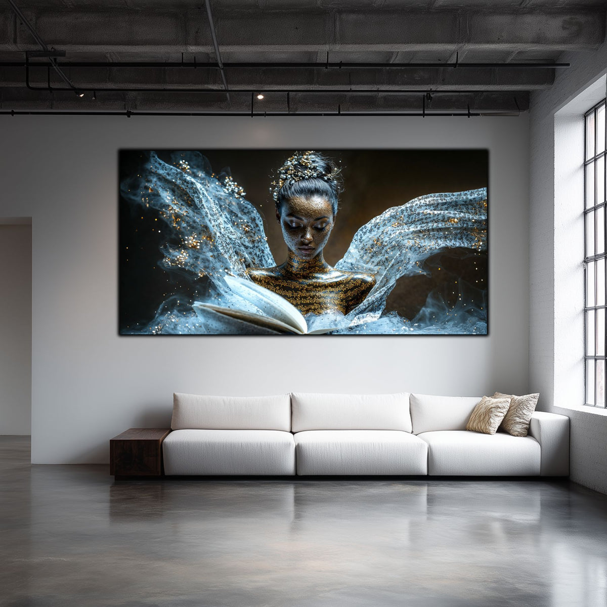 Beyond Meditation - Tablouri moderne pe sticla securizata pentru living contemporan NO44