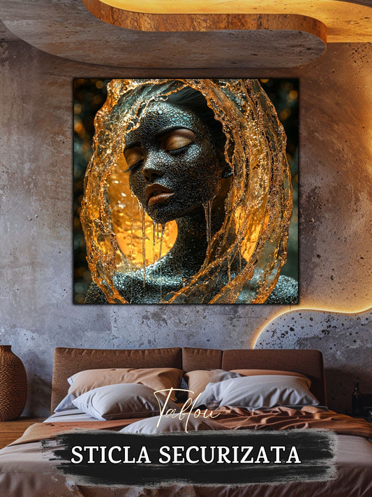 Tablou Sticla Securizata - Soul's Mandala  No26