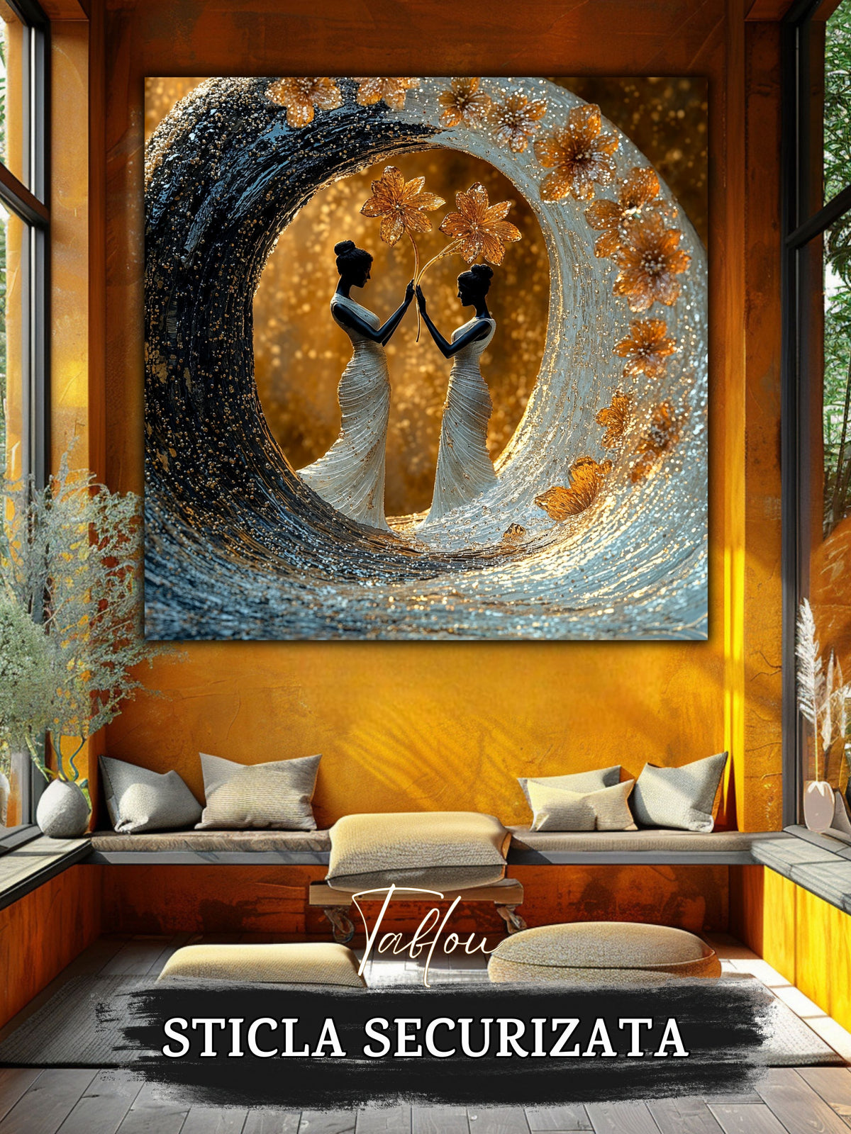 Tablou Sticla Securizata - Twisted Dream - 07