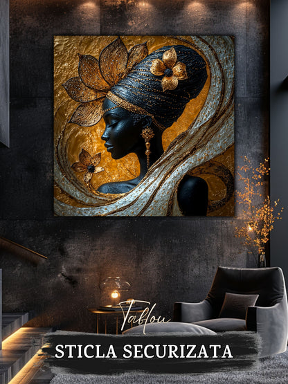 Tablou Sticla Securizata - Inner Lotus - 12