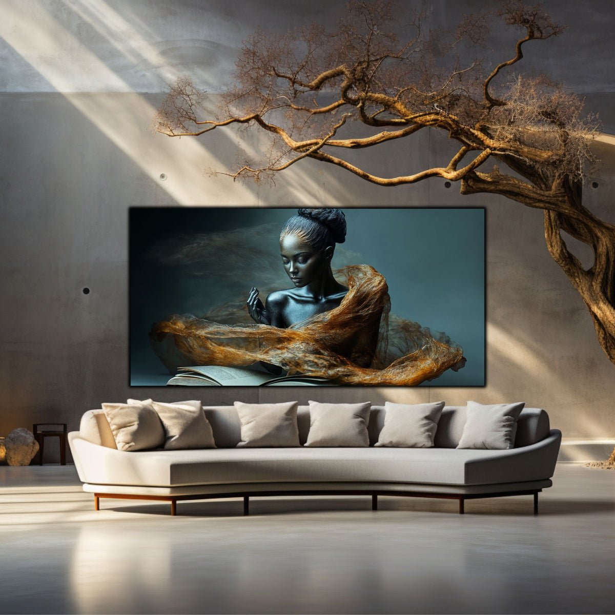 Tablou pentru living – The Hand That Knows | Sacred Stillness