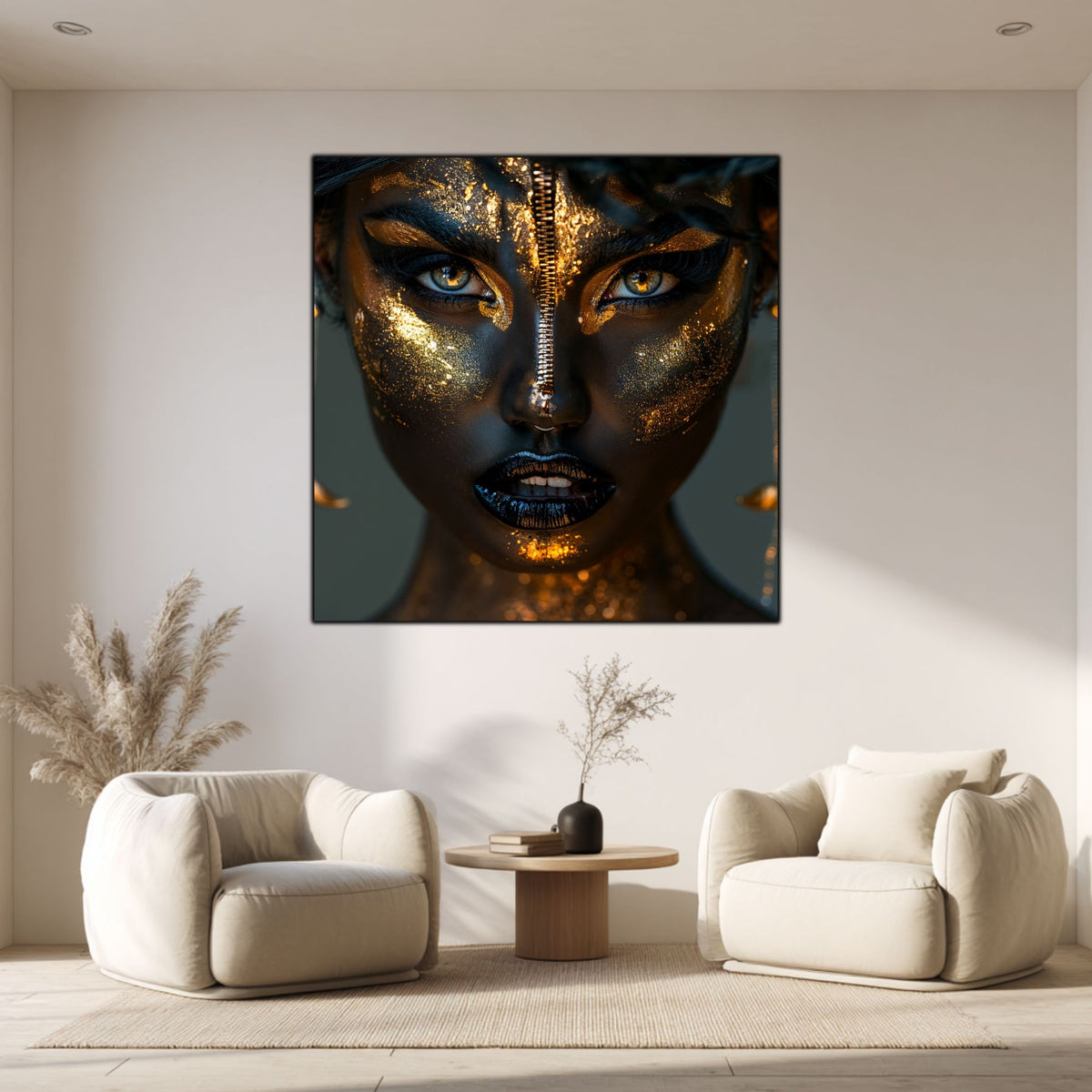Tablou Sticla Securizata - Dark Zen - Reimagined11