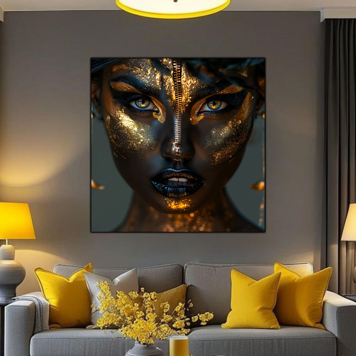 Tablou Sticla Securizata - Dark Zen - Reimagined11