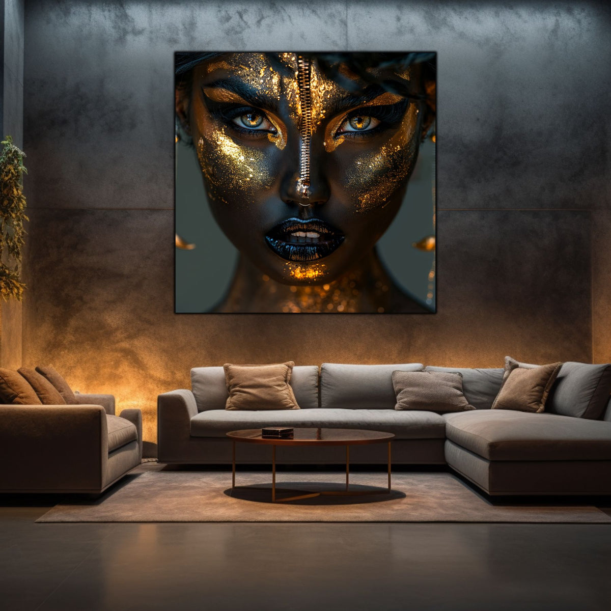 Tablou Sticla Securizata - Dark Zen - Reimagined11
