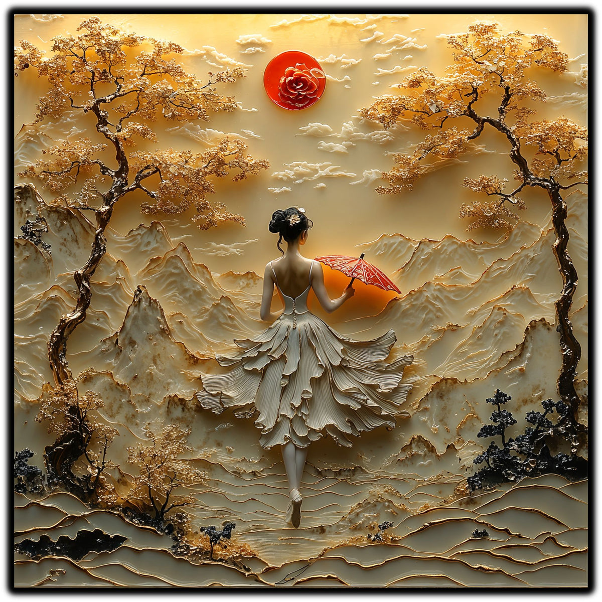 Tablou pentru sufragerie – Reconstructed | Fragments of Becoming