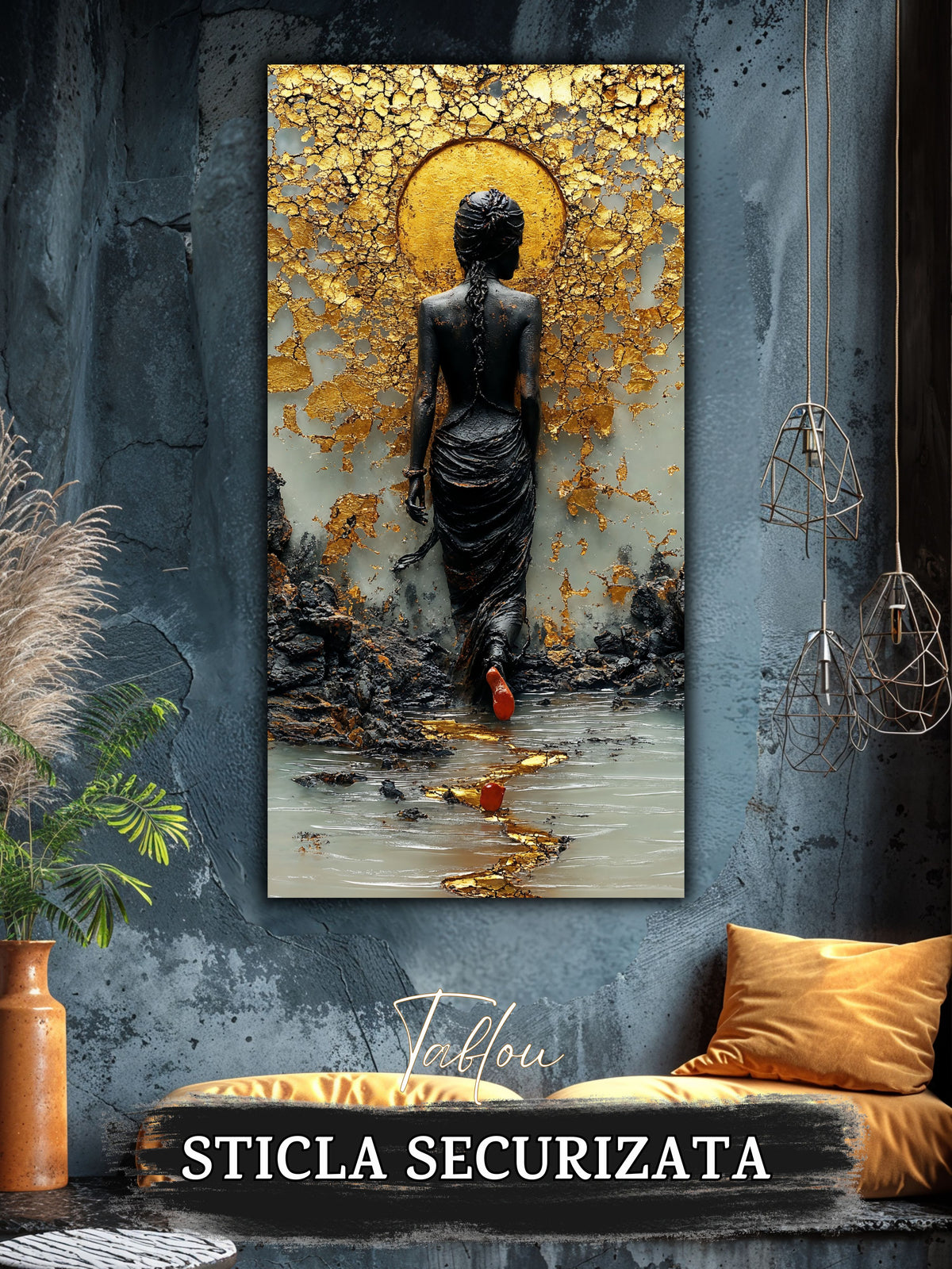 Tablou pentru sufragerie – Inner Sun | Fragments of Becoming