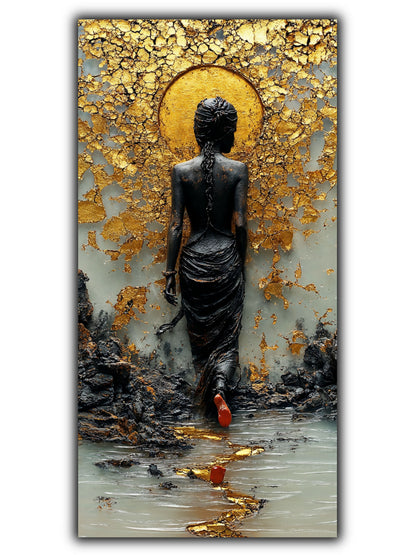 Tablou pentru sufragerie – Inner Sun | Fragments of Becoming