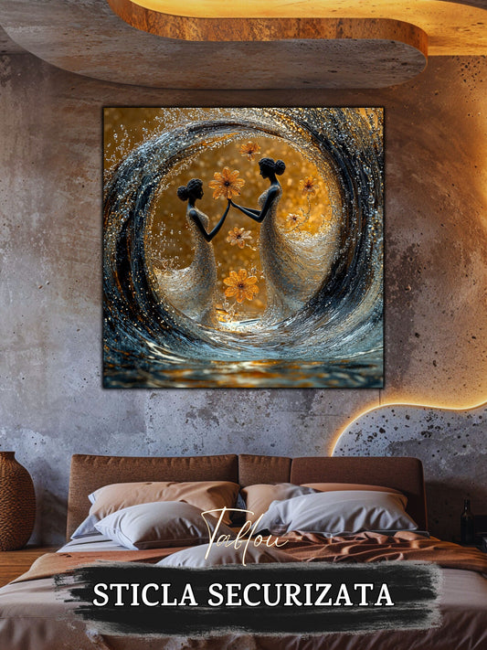 Tablou Sticla Securizata - Twisted Dream - 01