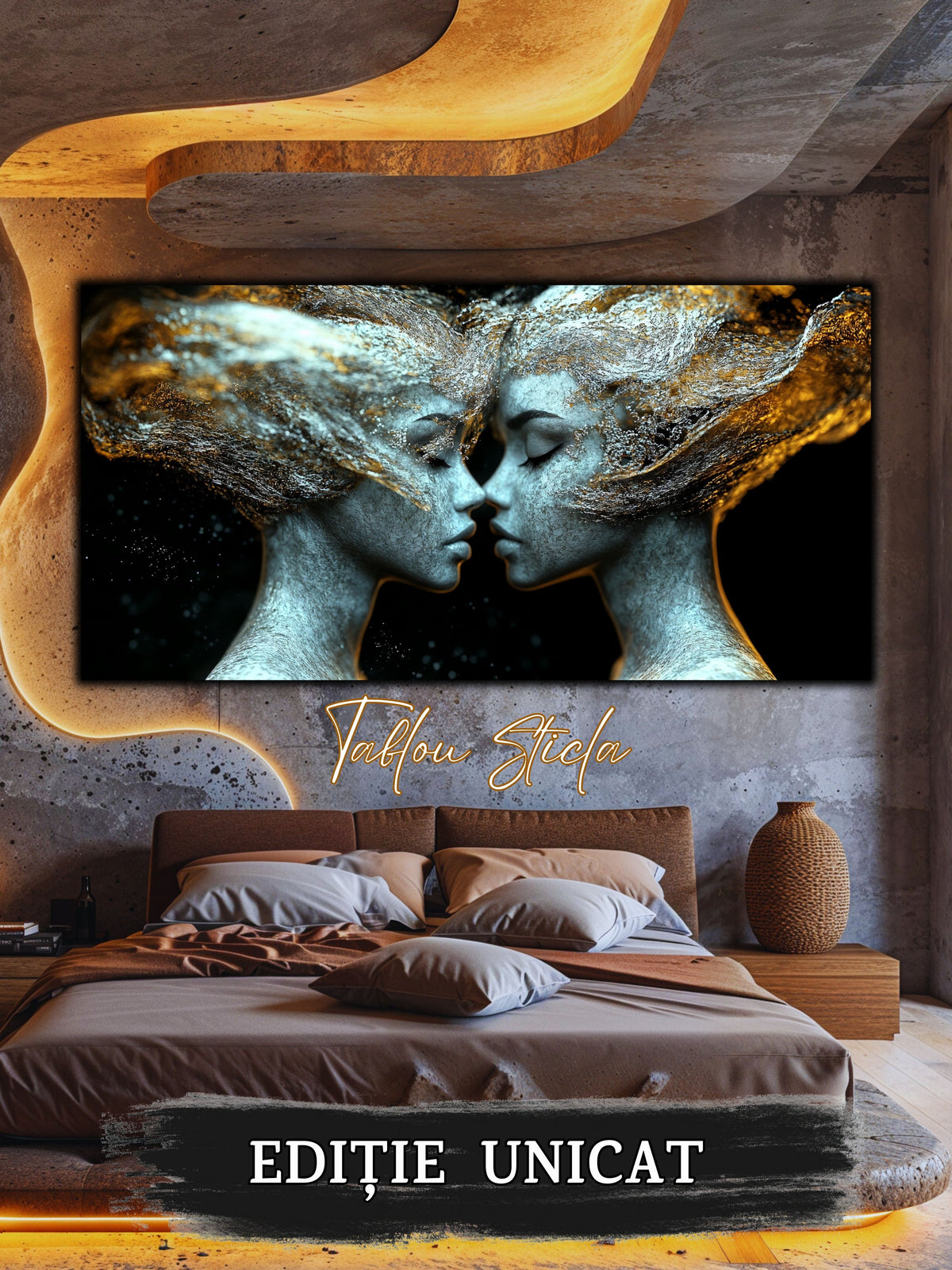 Zen Fusion 02 - Tablou Sticla