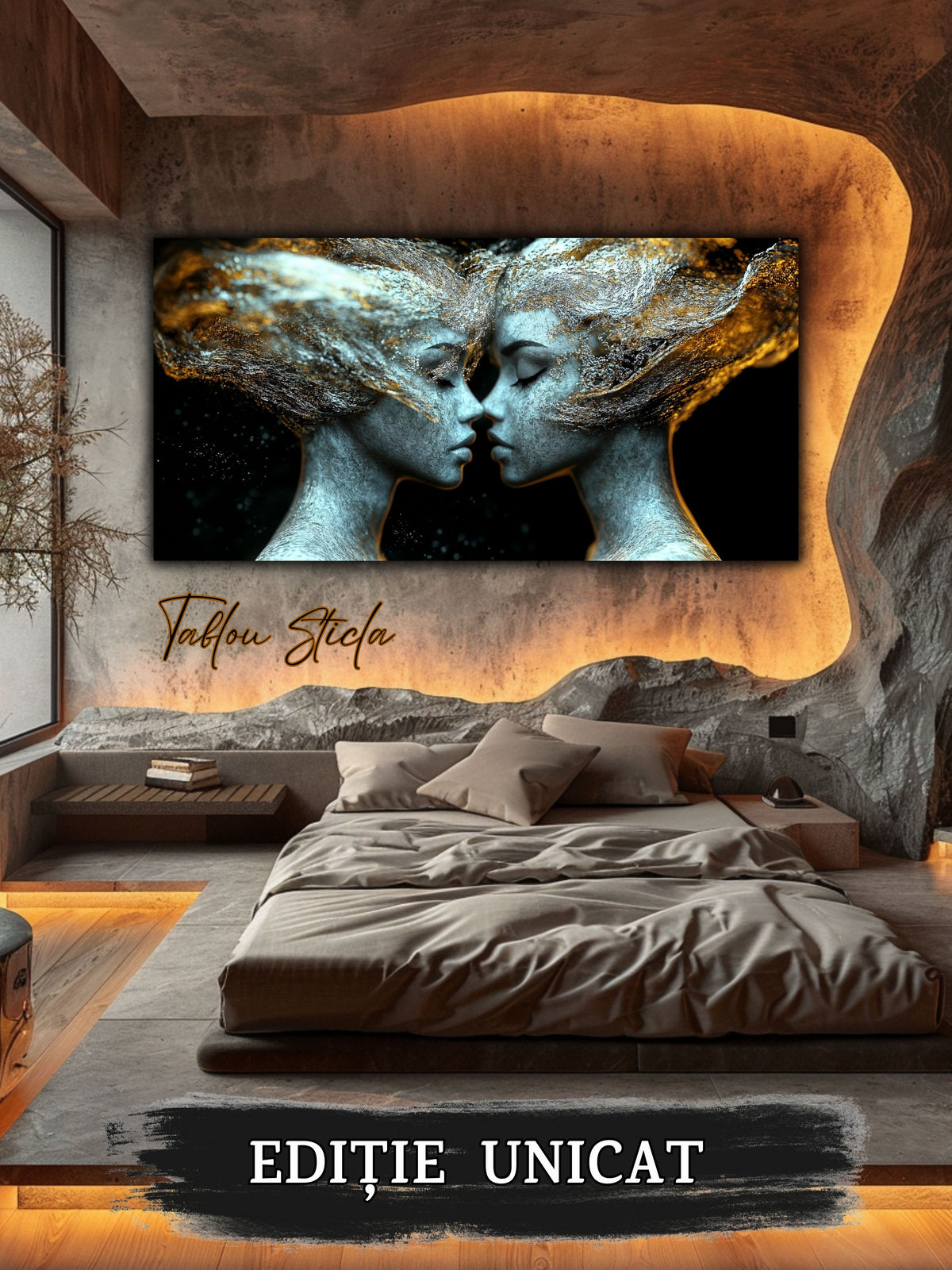 Zen Fusion 02 - Tablou Sticla