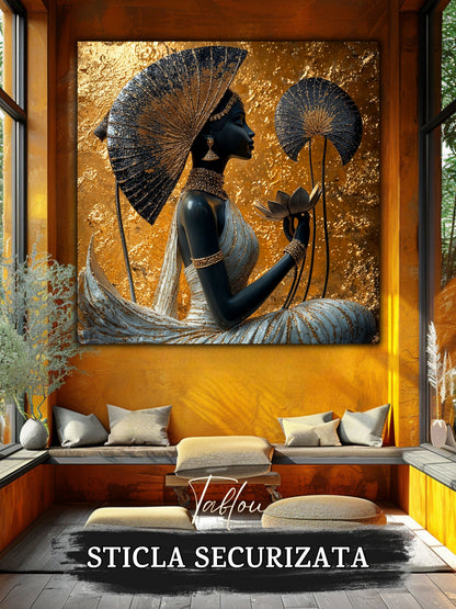 Tablou Sticla Securizata - Inner Lotus - 10
