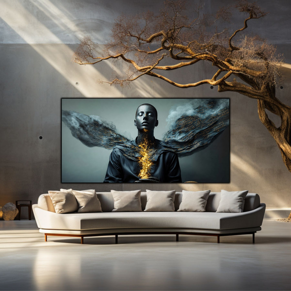 Tablou pentru living – The Breath of Scripture | Sacred Stillness