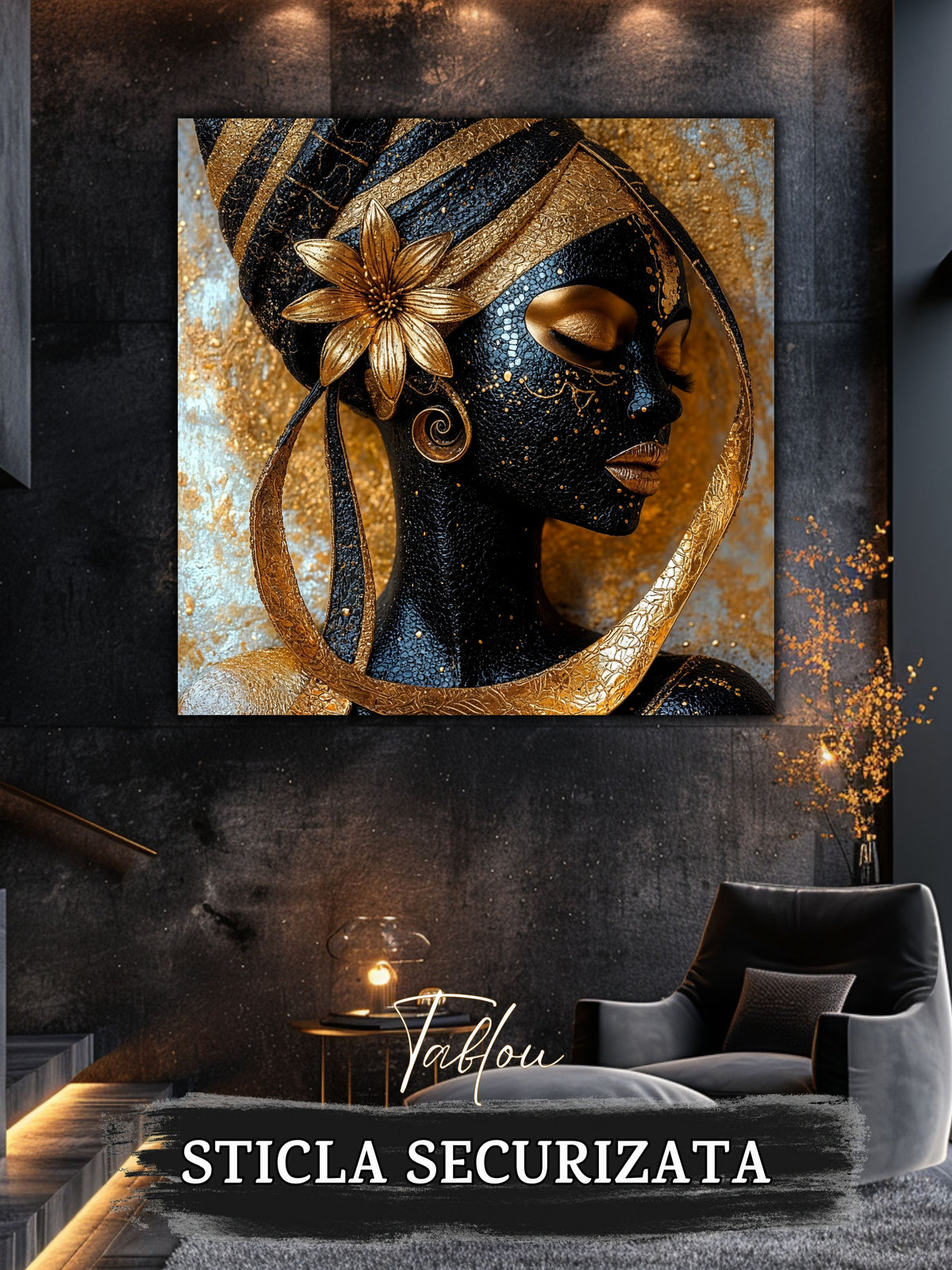 Tablou Sticla Securizata - Inner Lotus - 04