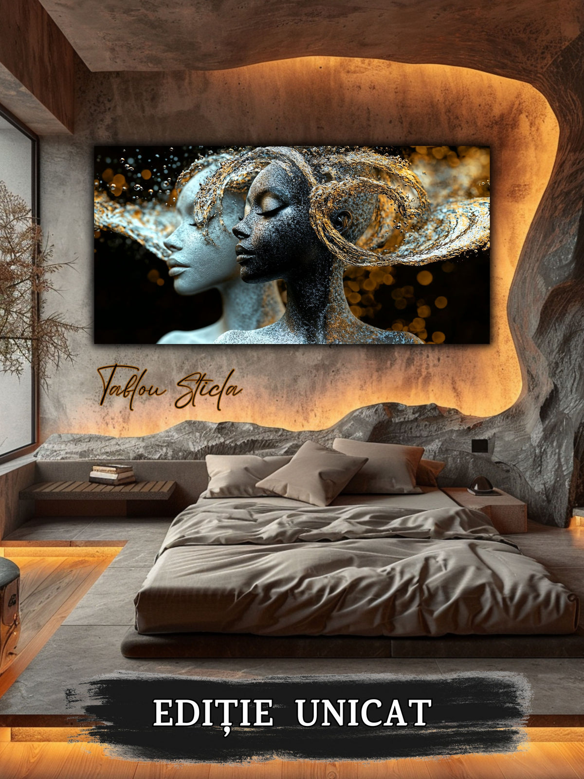 Zen Fusion 10 - Tablou Sticla