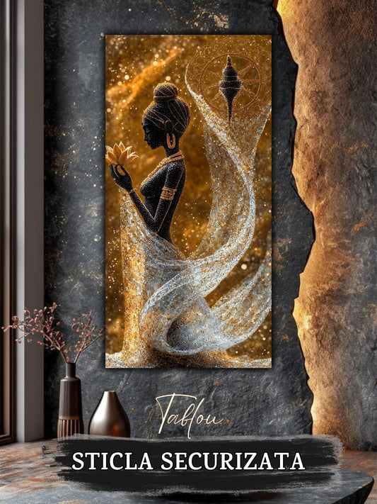 Tablou Sticla Securizata - Twisted Dream - 45