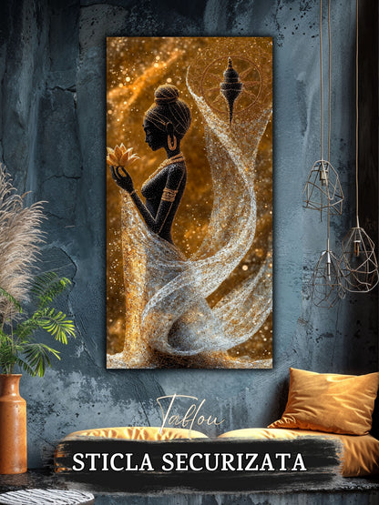 Tablou Sticla Securizata - Twisted Dream - 45