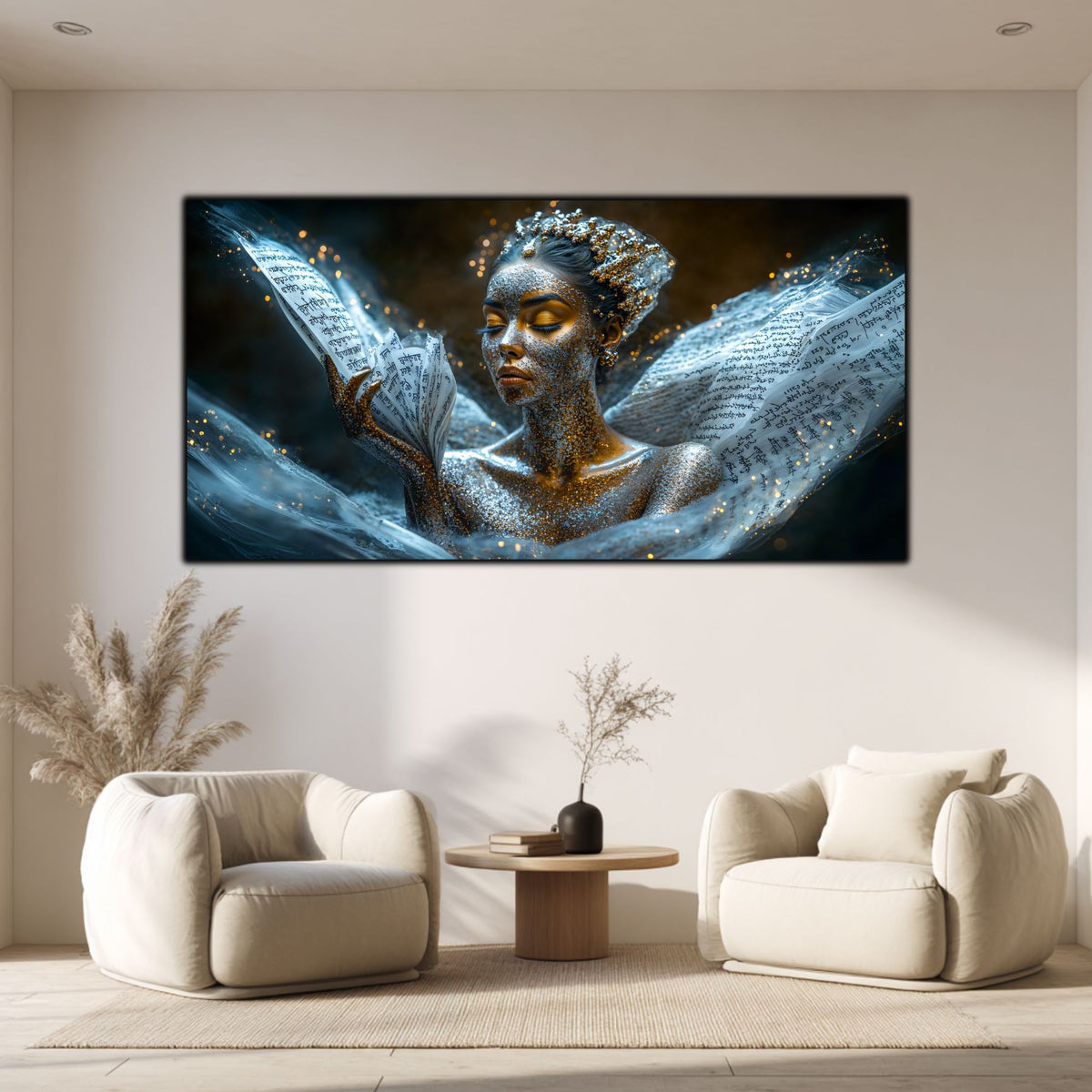 Beyond Meditation - Tablouri moderne pe sticla securizata pentru living contemporan NO36