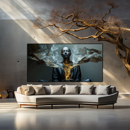 Tablou pentru living – What Remains | Sacred Stillness
