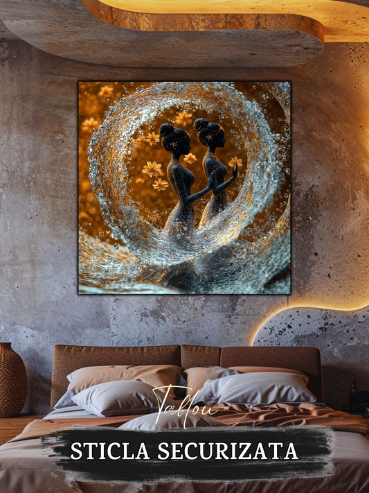 Tablou Sticla Securizata - Twisted Dream - 03