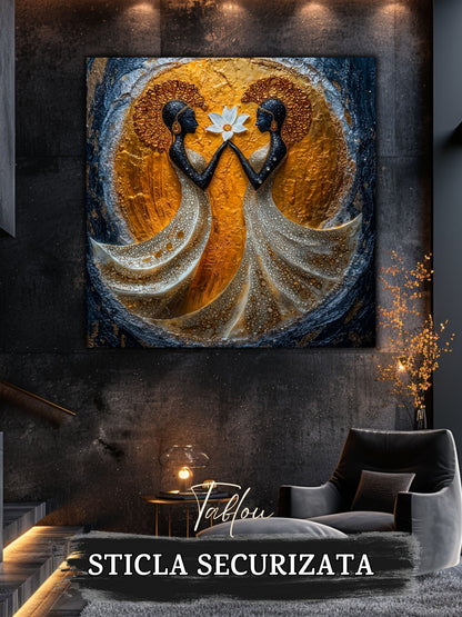 Tablou Sticla Securizata - Twisted Dream - 08