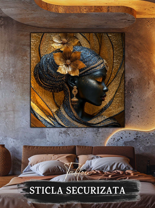 Tablou Sticla Securizata - Inner Lotus - 09