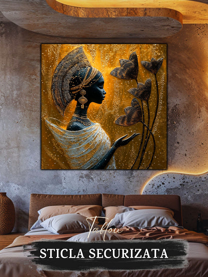 Tablou Sticla Securizata - Inner Lotus - 08