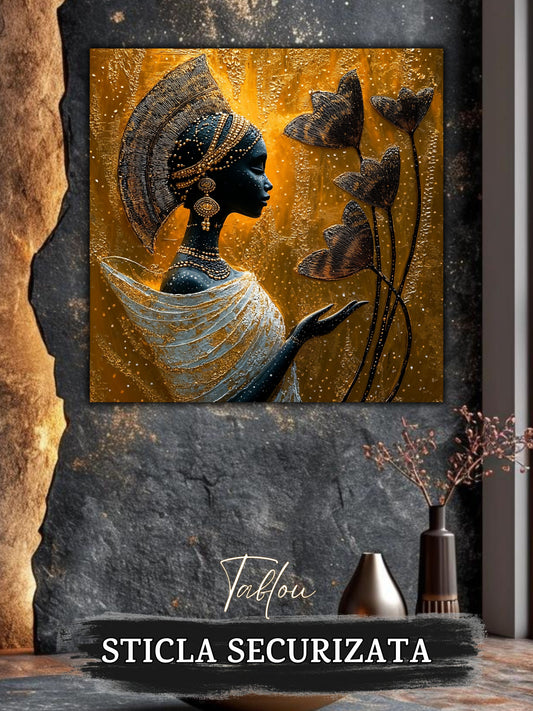 Tablou Sticla Securizata - Inner Lotus - 08