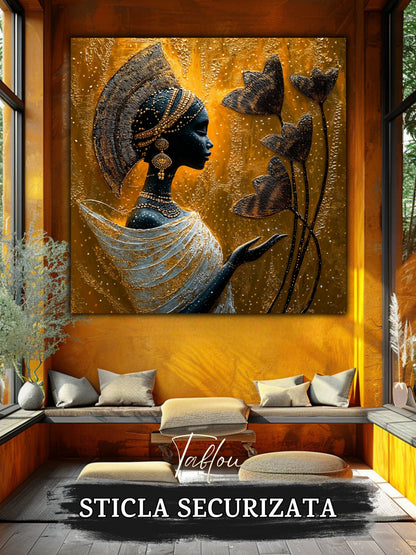 Tablou Sticla Securizata - Inner Lotus - 08