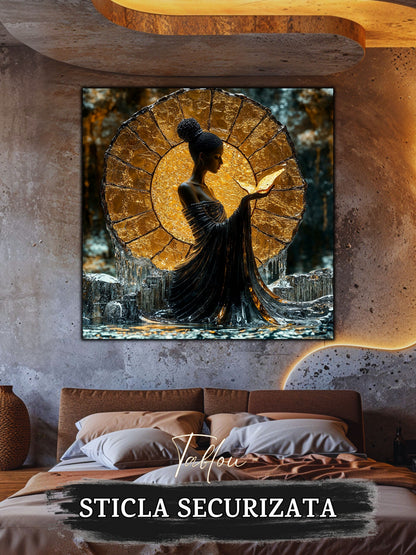 Tablou Sticla Securizata - Soul's Mandala  No22