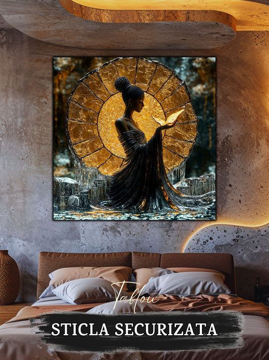 Tablou Sticla Securizata - Soul's Mandala  No22