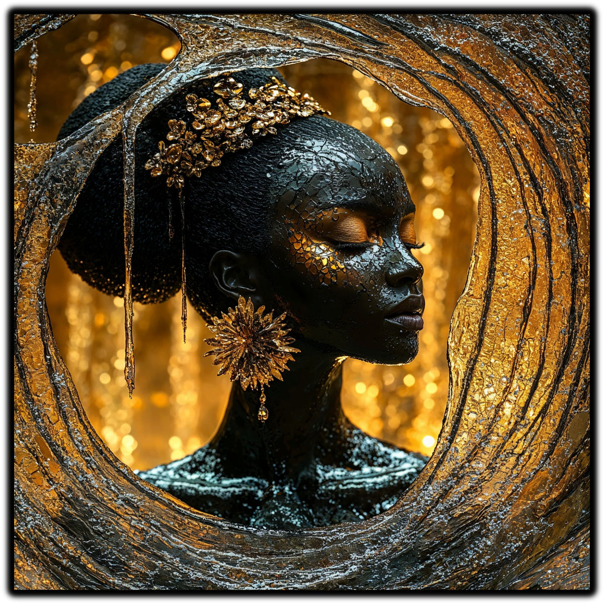 Tablou Sticla Securizata - Soul's Mandala  No11