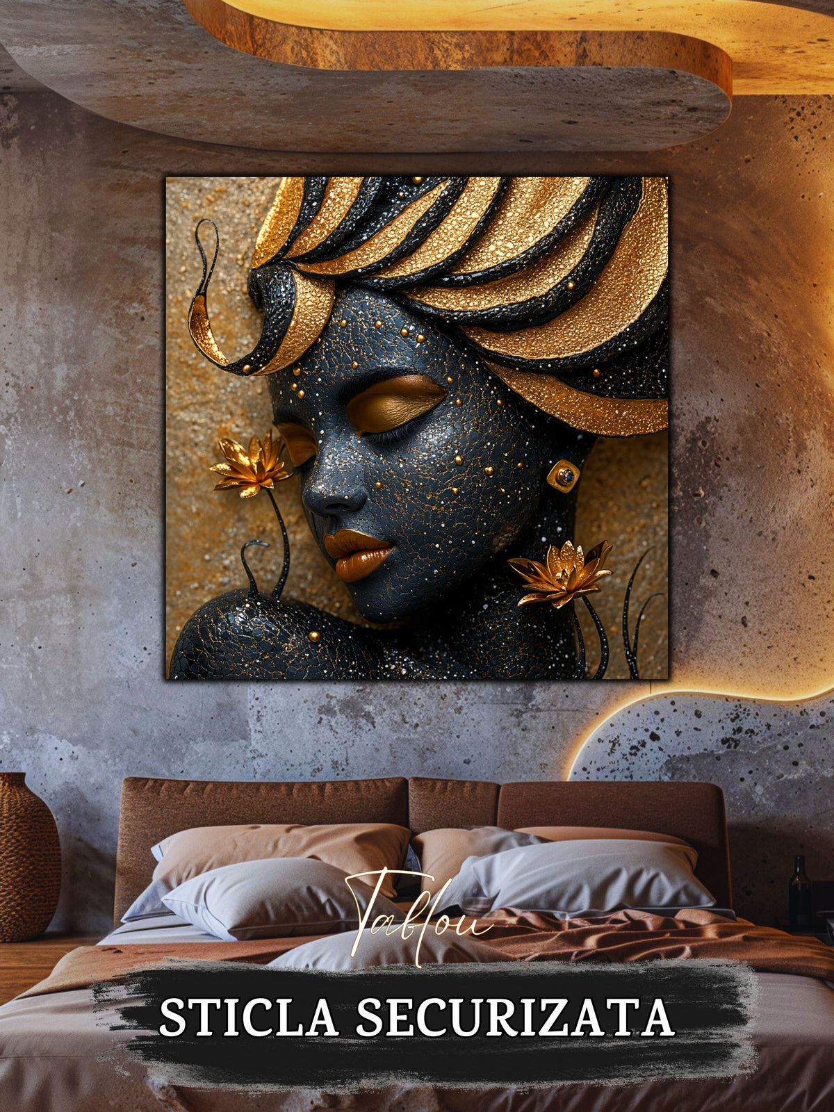 Tablou Sticla Securizata - Inner Lotus - 06