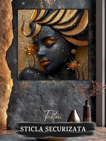 Tablou Sticla Securizata - Inner Lotus - 06
