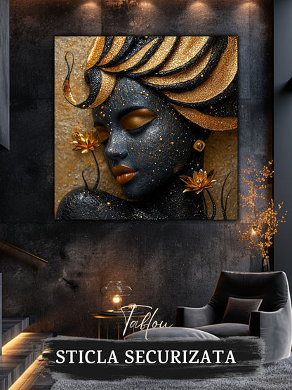 Tablou Sticla Securizata - Inner Lotus - 06