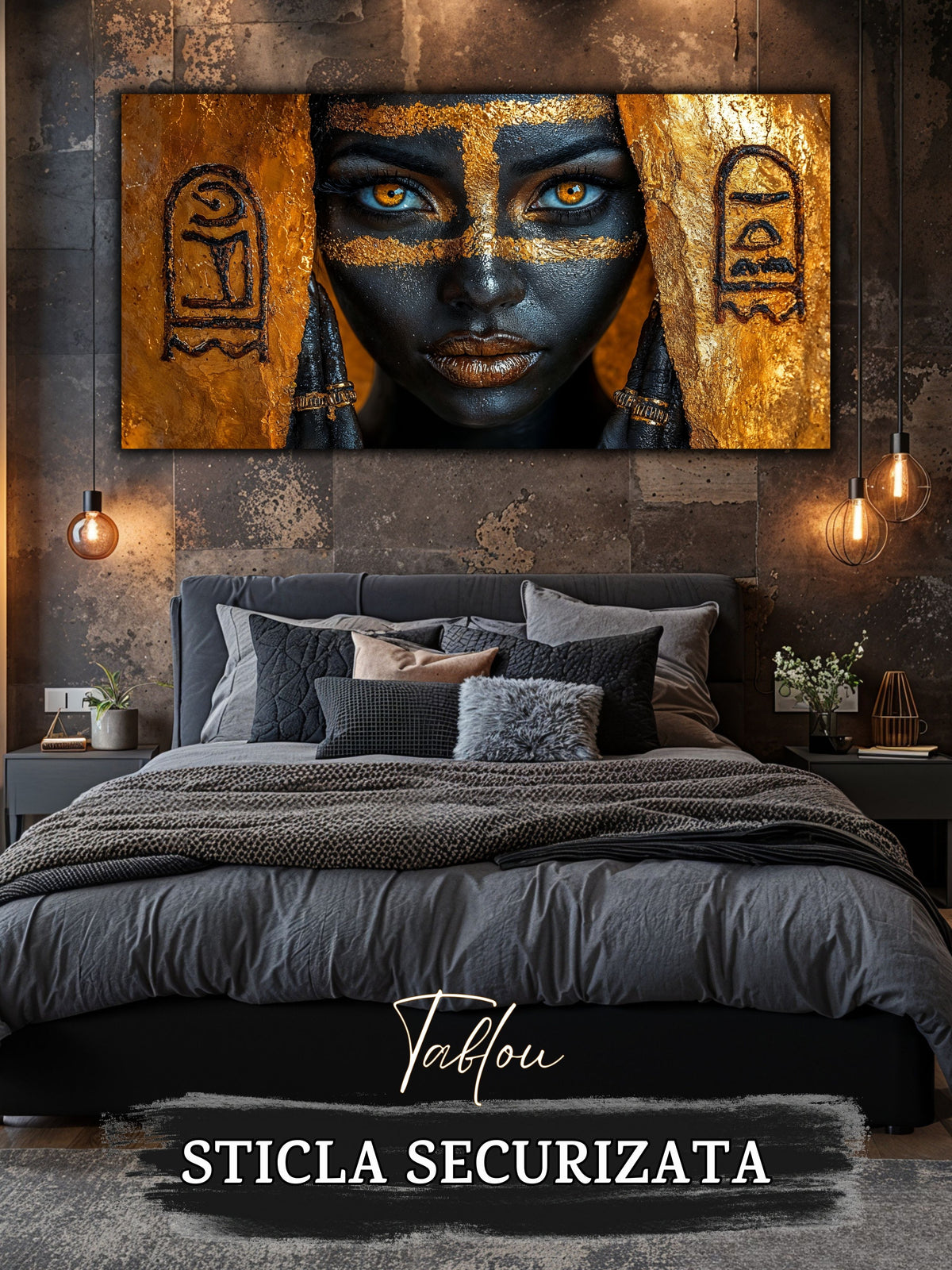 Whispers of the Nile - Tablou Sticla - 40