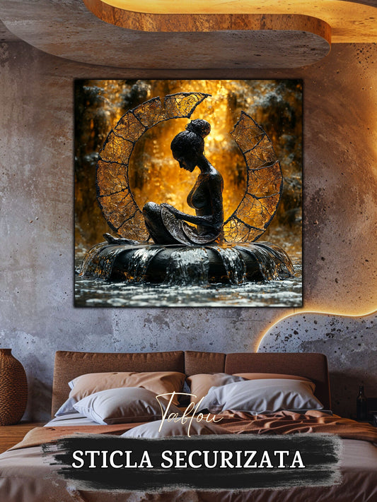 Tablou Sticla Securizata - Soul's Mandala  No21