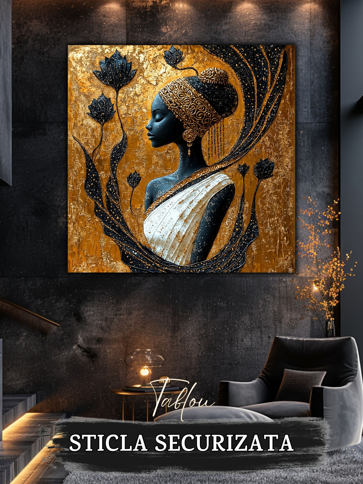 Tablou Sticla Securizata - Inner Lotus - 03
